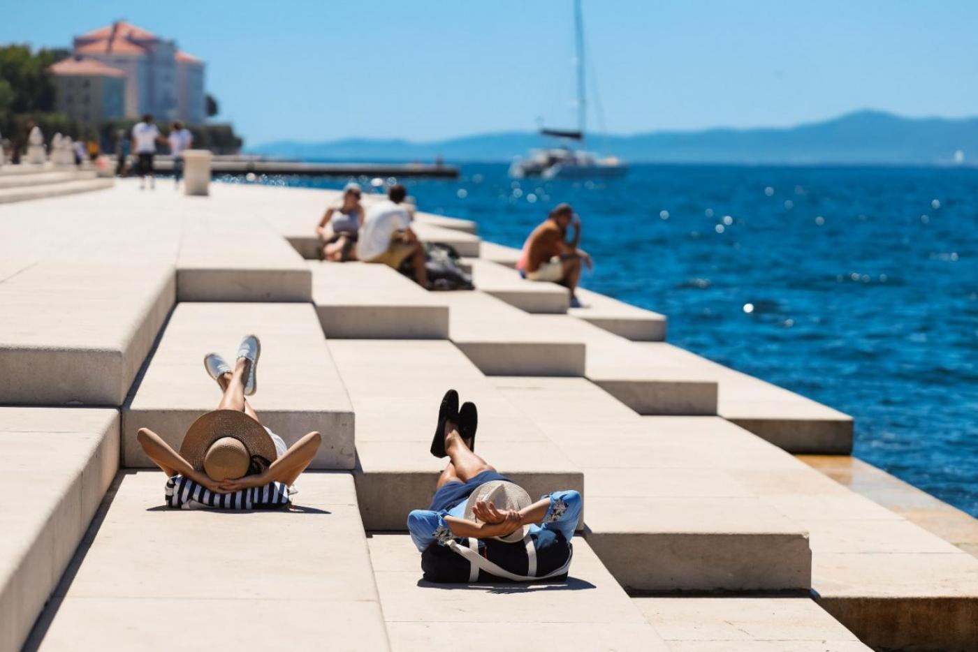 Apartment Oris, Private Parking, Garden Zadar Bagian luar foto